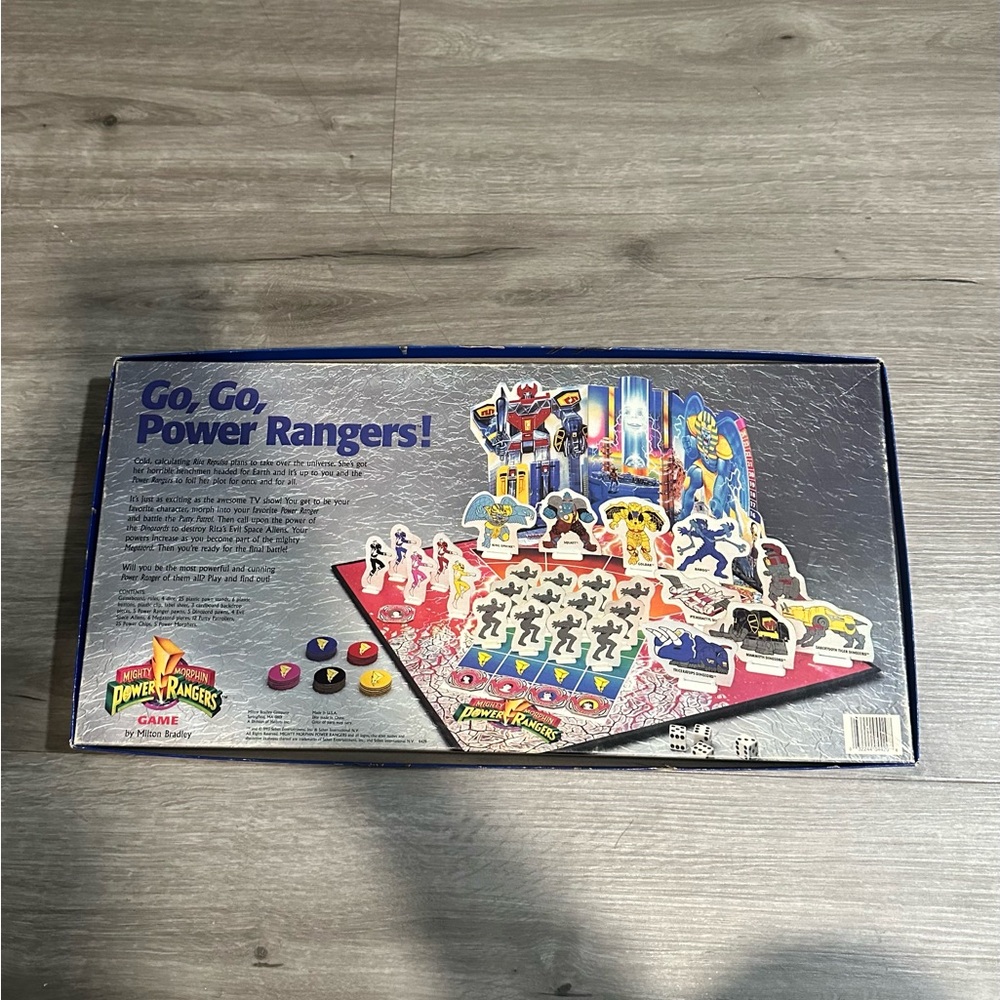 Vintage Power Ranger Boardgame - Picture 5 of 7